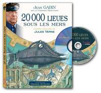 20 000 lieues sous les mers avec CD audio narrateur Jean Gabin