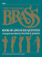 THE CANADIAN BRASS BOOK OF ADVANCED QUINTETS TUBA +CD