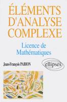 Éléments d'analyse complexe (Licence Mathématiques), licence de mathématiques