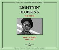 LIGHTNIN HOPKINS THE KING OF TEXAS 1946 1952 COFFRET DOUBLE CD AUDIO