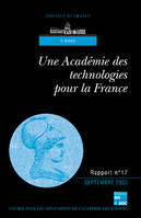 Une Académie des technologies pour la France