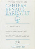 Cahiers Renaud Barrault, S. I. Witkiewicz