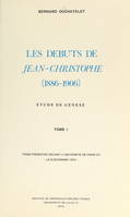 Les débuts de « Jean-Christophe », 1886-1906. Étude de genèse (1), Thèse présentée devant l'université de Paris VII, le 8 décembre 1973