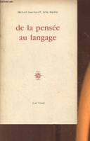 De la pensée au langage