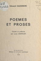 Poèmes et proses