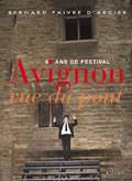 Avignon, vue du pont, 60 ans de festival