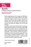 Livres Littérature et Essais littéraires Romans contemporains Etranger Bambi, L'histoire d'une vie dans les bois Félix Salten