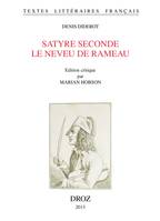 Satyre seconde. Le Neveu de Rameau