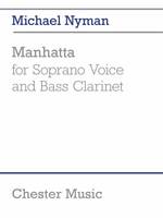 Manhatta (for Soprano Voice and Bass Clarinet)