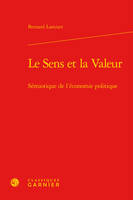 Le Sens et la Valeur, Sémiotique de l'économie politique