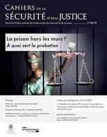 La prison hors les murs ? À quoi sert la probation