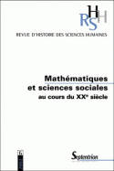 RHSH n°6 - Mathematiques et Sciences sociales au cours du XXe siècle