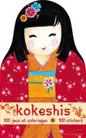 Mini-boîte poupée Kokeshis