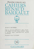 Cahiers Renaud Barrault, Jean Vauthier