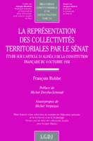 La représentation des collectivités territoriales par le Sénat, Étude sur l'article 24 alinéa 3 de la constitution française du 4 octobre 1958