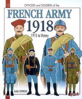 FRENCH ARMY 1918, Volume 2, 1915-18 : the metropolitan army, the army of Africa, colonial troops and the navy