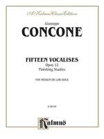 Fifteen Vocalises, Op. 12 (Finishing Studies)