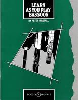 Learn As You Play Bassoon (English Edition), bassoon.