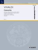 Concerto C major, RV 472/PV 45. bassoon, strings and basso continuo. Réduction pour piano avec partie soliste.