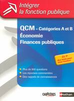 QCM catégories A et B, économie, finances publiques