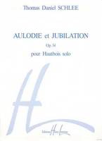 Aulodie et jubilation Op.34, Hautbois solo