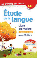 Au rythme des mots CE1 2012 Livre du maître avec CD-Rom