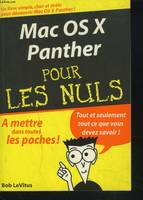 MAC OS X PANTHER