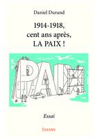 1914-1918, cent ans après, LA PAIX !, Essai