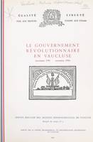 Le gouvernement révolutionnaire en Vaucluse, Automne 1793 - automne 1794