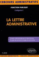 La lettre administrative