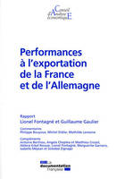 Performances à l'exportation de la France et de l'Allemagne