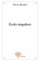 Écrits singuliers