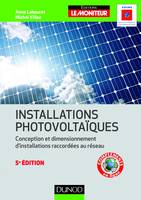 Installations photovoltaïques, Conception et dimensionnement d'installations raccordées au réseau