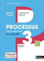 Processus 3 BTS CG 2ème année (Les processus CG) Livre + Licence élève - 2018