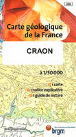 00390 CRAON, Notice explicative de la feuille Craon à 1:50.000, Guide de lecture des cartes géologique de la France à 1:50.000