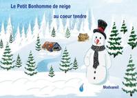 Le petit bonhomme de neige au coeur tendre