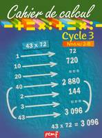 Cahier de calcul cycle 3 niveau 2b