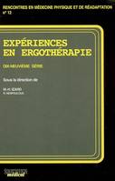 19, Dix-neuvième série, Expériences en ergothérapie / dix-neuvième série