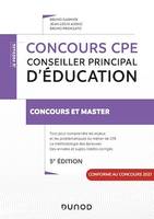 Concours CPE - Conseiller principal d'éducation - 5e éd., Tout-en-un