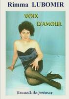 VOIX D'AMOUR - Recueil de poèmes