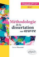 Français. Seconde Première. Méthodologie de la dissertation sur œuvre