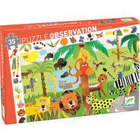 Puzzle observation 35 pcs - La jungle