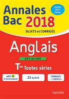 Annales Bac 2018 Anglais Term Toutes Séries