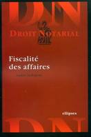 Fiscalité des affaires