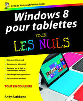 Windows 8 pour tablettes pour les nuls