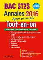 Annales 2016 Le Tout-En-Un Term St2S