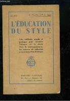 L'Education du Style.
