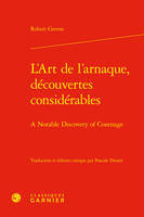 L'Art de l'arnaque, découvertes considérables, A Notable Discovery of Cozenage