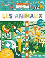 Mes tout premiers autocollants formes - les animaux, + de 500 gommettes repositionnables