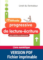 Méthode progressive de lecture-écriture pour adultes, Livret du formateur